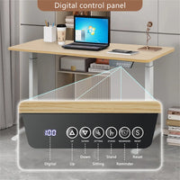 Smart Electric Standing Laptop Computer Motion Desk Height Adjustable Desk Lifting Table Standing Desk Sit Desk Home Office