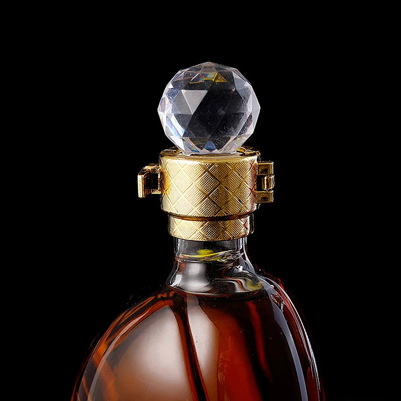 375ml 700ml High-Heels Shoes Shaped Whisky Decanter Glass Crystal Merlot Rum Vodka Wine Bottle Liquor Dispenser Bar Tools