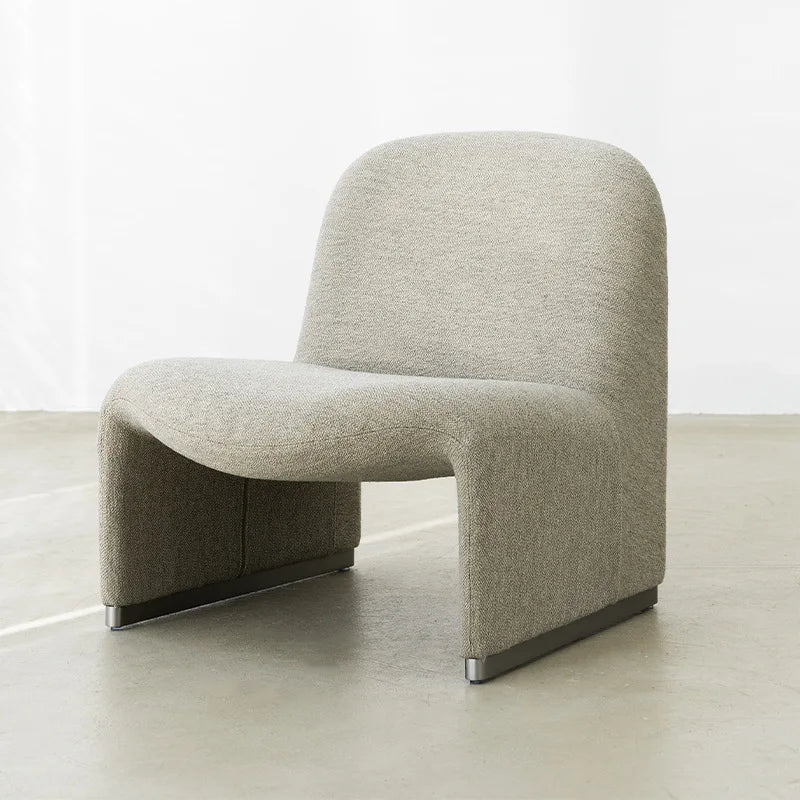 MOMO Hill Designer Chair Single Sofa Small Household Lounge Chair Scandinavian Bauhaus Chair Vintage Sofa Chair