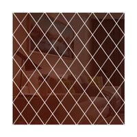 10/17/32/58pcs 3D Mirror Stickers Acrylic Triangles Self-adhesive Diamonds DIY Wall Mirror Stickers for Living Room Home Decor