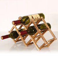 6/10 Wooden Bottle Holders Wine Rack Storage Wine Cabinet Kitchen Pantry Bar Wine Cabinet Multiple Bottles Pine Wood Wine Stand