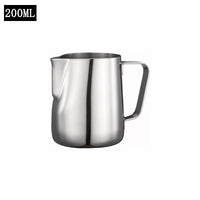 Stainless Steel Coffee Pitcher Espresso Milk Frothing Jug Barista Craft Coffee Latte Milk Frothing Jug Milk Cream Frother Cup