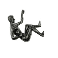 Athlete Rock Climbing Resin Background Wall Hanging Decoration, Sculpture Statue, Retro Figures, Present Decor New 2023
