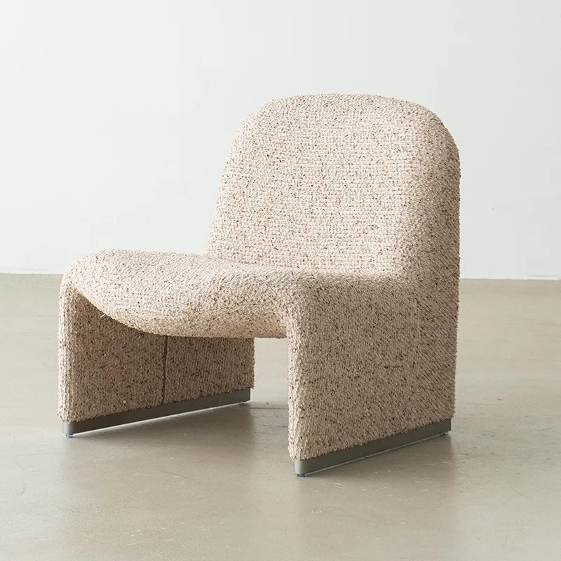 MOMO Hill Designer Chair Single Sofa Small Household Lounge Chair Scandinavian Bauhaus Chair Vintage Sofa Chair
