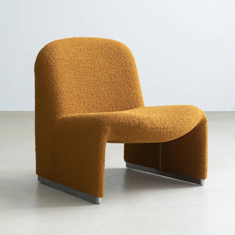 MOMO Hill Designer Chair Single Sofa Small Household Lounge Chair Scandinavian Bauhaus Chair Vintage Sofa Chair