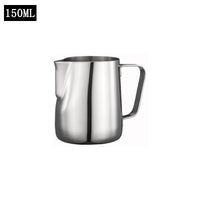 Stainless Steel Coffee Pitcher Espresso Milk Frothing Jug Barista Craft Coffee Latte Milk Frothing Jug Milk Cream Frother Cup