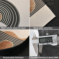 1PC, cartoon knife and fork kitchen waterproof door carpet mat, kitchen mat, can wash home decoration carpet mat
