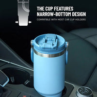 TYESO Stainless Steel Coffee Cup Cold And Hot Double-layer Insulated Cup Tumbler Thermo Water Bottle Car Travel Mug Vacuum Flask
