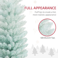 7' PVC Slim Pencil Artificial Christmas Tree 500 Branch Tips