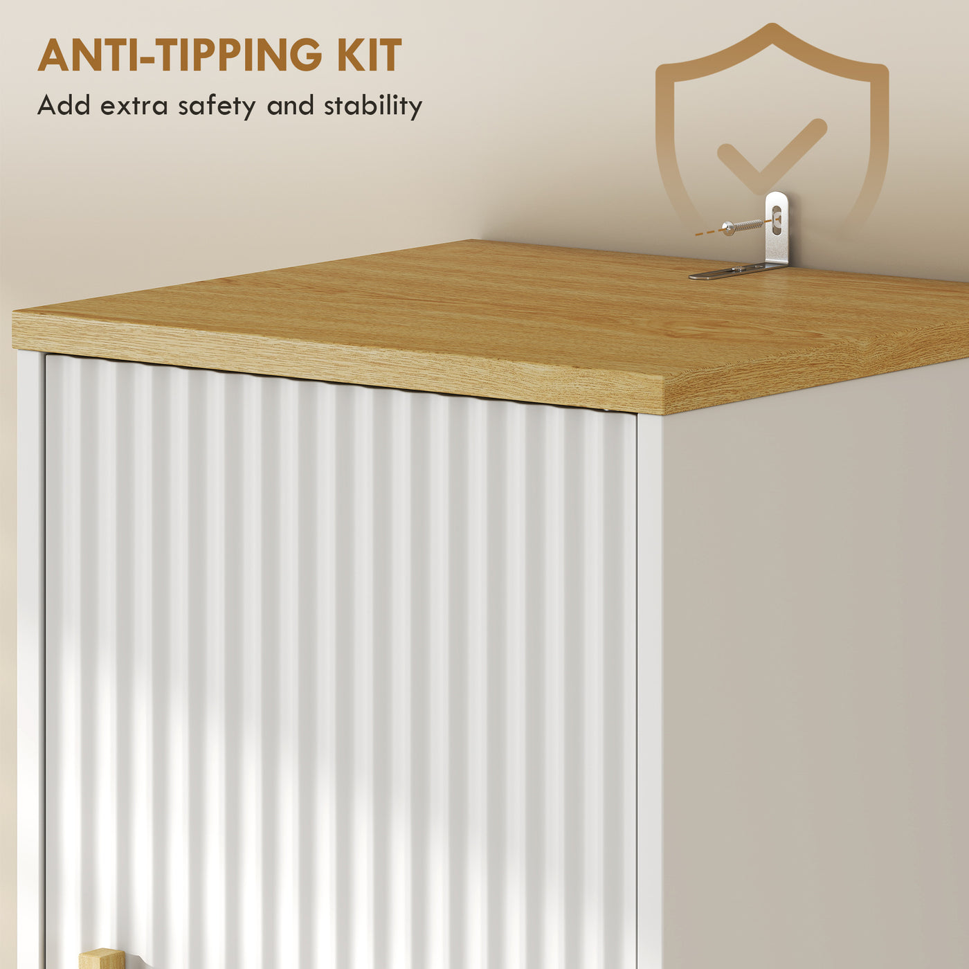 Tall Bathroom Storage Cabinet, Freestanding Bathroom Cabinet with Drawer, Adjustable Shelves, Open Compartment, White