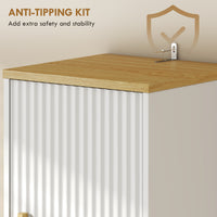 Tall Bathroom Storage Cabinet, Freestanding Bathroom Cabinet with Drawer, Adjustable Shelves, Open Compartment, White