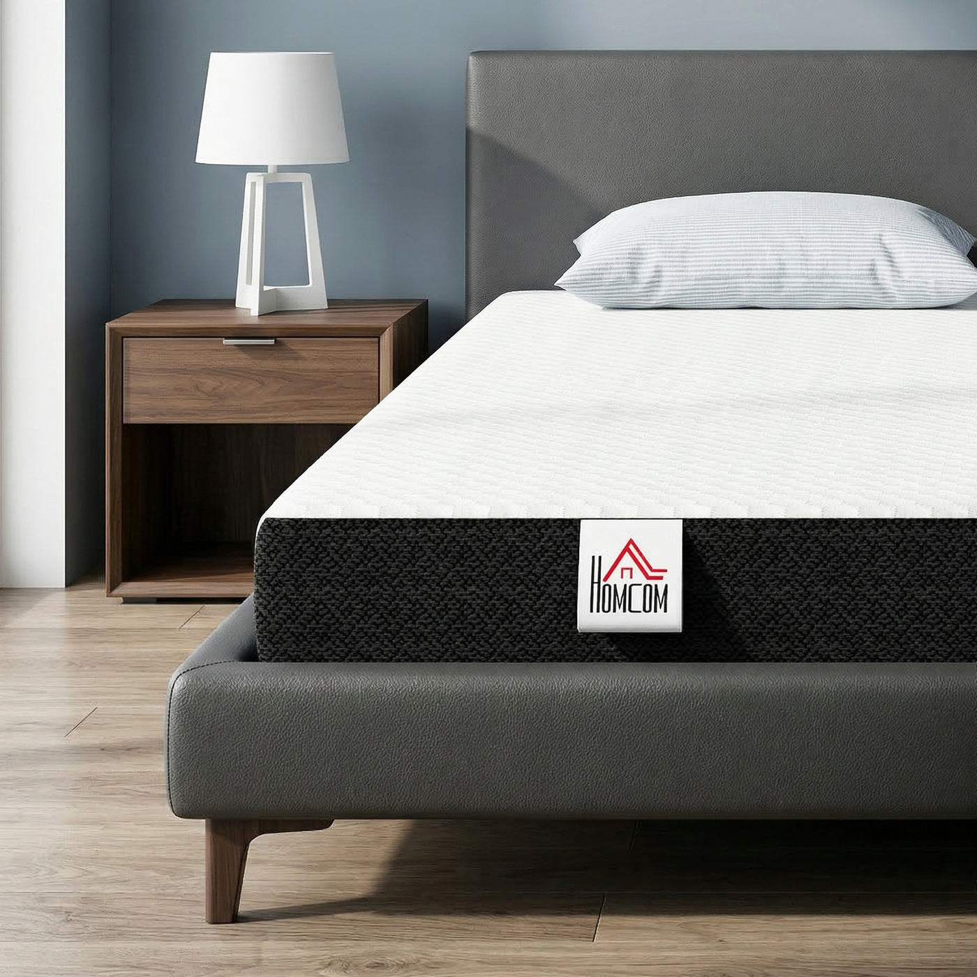 Full Mattress 6 Inch Memory Foam Mattress in a Box, Pressure Relief & Lumbar Support, CertiPUR-US Certified, Medium Firm