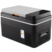 12 Volt Car Refrigerator, 32QT Car Fridge with App Control, 12/24V DC and 100-240V AC, Black
