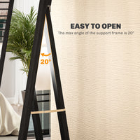 15" x 62" Full Length Mirror for Bedroom, Free Standing Dressing Mirror, Wall Mirror for Living Room, Black