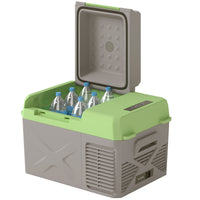 12 Volt Car Refrigerator, 12QT Car Fridge Electric Cooler, 12/24V DC and 110-240V AC, -4℉~68℉, Portable Refrigerator